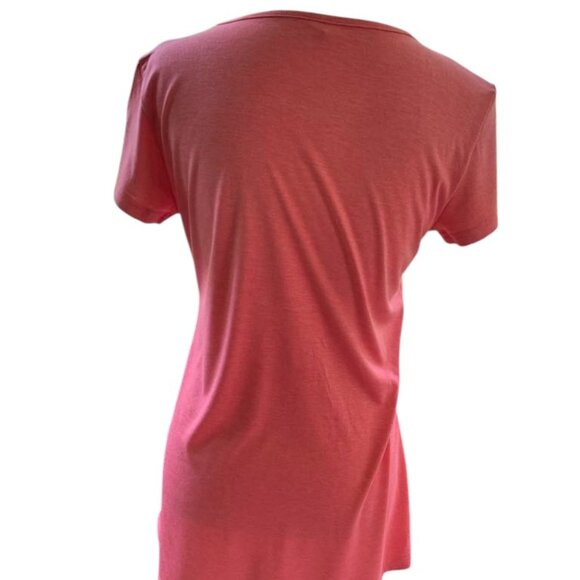 🔥🔥SALE🔥🔥Glampunch Women's Maternity Tops Short Sleeve Round Neck NWOT - Picture 3 of 4